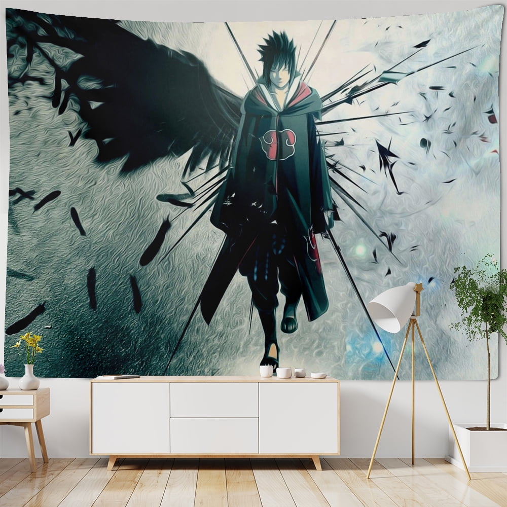 Naruto Anime-Tapestry-Posters Wall Hanging Decor Boys Room Decor ...