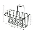 thumbnail image 4 of Kitchen Sponge Basket Sink Accessories Organizer Storage Wrought Iron M Set of 2, 4 of 6