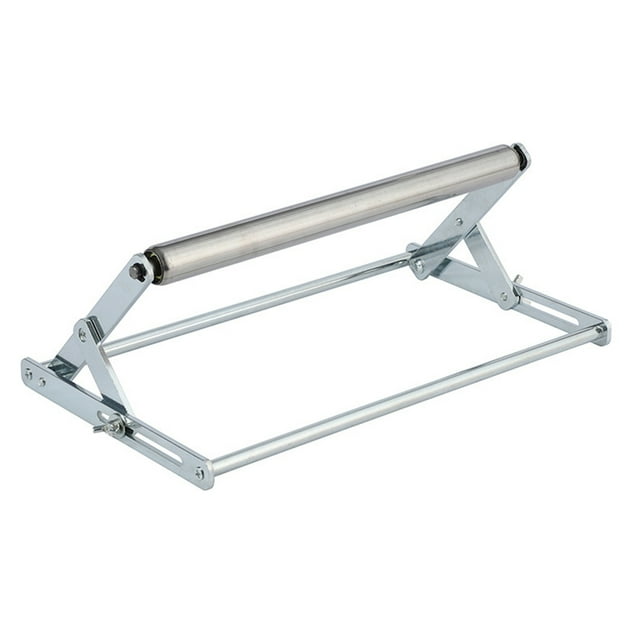 Eigraketly Soportes de soporte plateados de acero inoxidable para máquinas cortadoras de altura ajustable, piezas de herramientas eléctricas Herramientas y ferretería Soporte grande