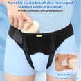 thumbnail image 3 of Cinturón de hernia TENB para hombres con hernia inguinal simple/doble pequeña, 3 of 9