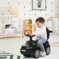thumbnail image 4 of Costway 3 in 1 Ride on Push Car Toddler Stroller Sliding Car w/Music Black, 4 of 10