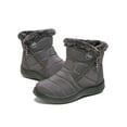 thumbnail image 3 of Ferndule Women Winter Snow Boots Plush Lined Ankle Booties Thermal Warmer Shoes, 3 of 8