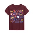 thumbnail image 4 of CCRFTGI 4th of July Shirts for Children Girls Size 10-12 USA Shirts 250th Anniversary 1776-2026 Summer Patriotic Tunic Blouses 1776 Festival Girls Fashion Tops Wine 12-13 Years, 4 of 4
