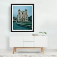 thumbnail image 3 of Saint George Cathedral, Timișoara - Timișoara Județul Timiș Romania Photography Architecture City Vintage Travel Poster Scenic Street Photography Black Framed Wall Art Print 8 x 10 inches, 3 of 4