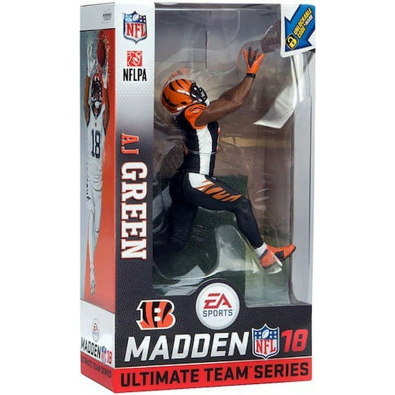 McFarlane NFL EA Sports Madden 18 Ultimate Team Series 1 AJ Green Action Figure (Black Uniform Chase)