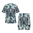 thumbnail image 1 of Fotbe Butterflies Skull Bows Pijama Estampada de 2 Piezas para Niños – Ropa de Dormir de Manga Corta Cómoda para Niños y Niñas, Camiseta y Shorts de Algodón-4X-Large, 1 of 6