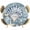 Blue-4, variant on Elastic Fitted Round Tablecloth, Blue Turtle Coastal Waterproof Stretch Table Cover for 45"-54" Tables, Summer Beach Ocean Starfish Coral Washable Outdoor Tablecloths for Patio, Picnic, Camping