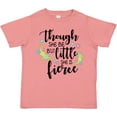 thumbnail image 3 of Inktastic Though She Be but Little She is Fierce Shakespeare Girls Toddler T-Shirt, 3 of 5