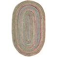 thumbnail image 2 of SAFAVIEH Cape Cod Jaylen Geometric Area Rug, Natural/Multi, 3' x 5' Oval, 2 of 10