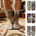 thumbnail image 3 of Realistic Cat Face Socks,Cat Socks For Cats, 3D Animal Sock,Animal Stockings, Novelty Animals Design for Women Men, Cat Lover, 3 of 6