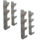 thumbnail image 2 of Soporte de Plumones para Oficinas BazeMayk 2 Pares 13x2x0.4cm Gris No incluye Plumones. 3D Art MXBZM-002, 2 of 2