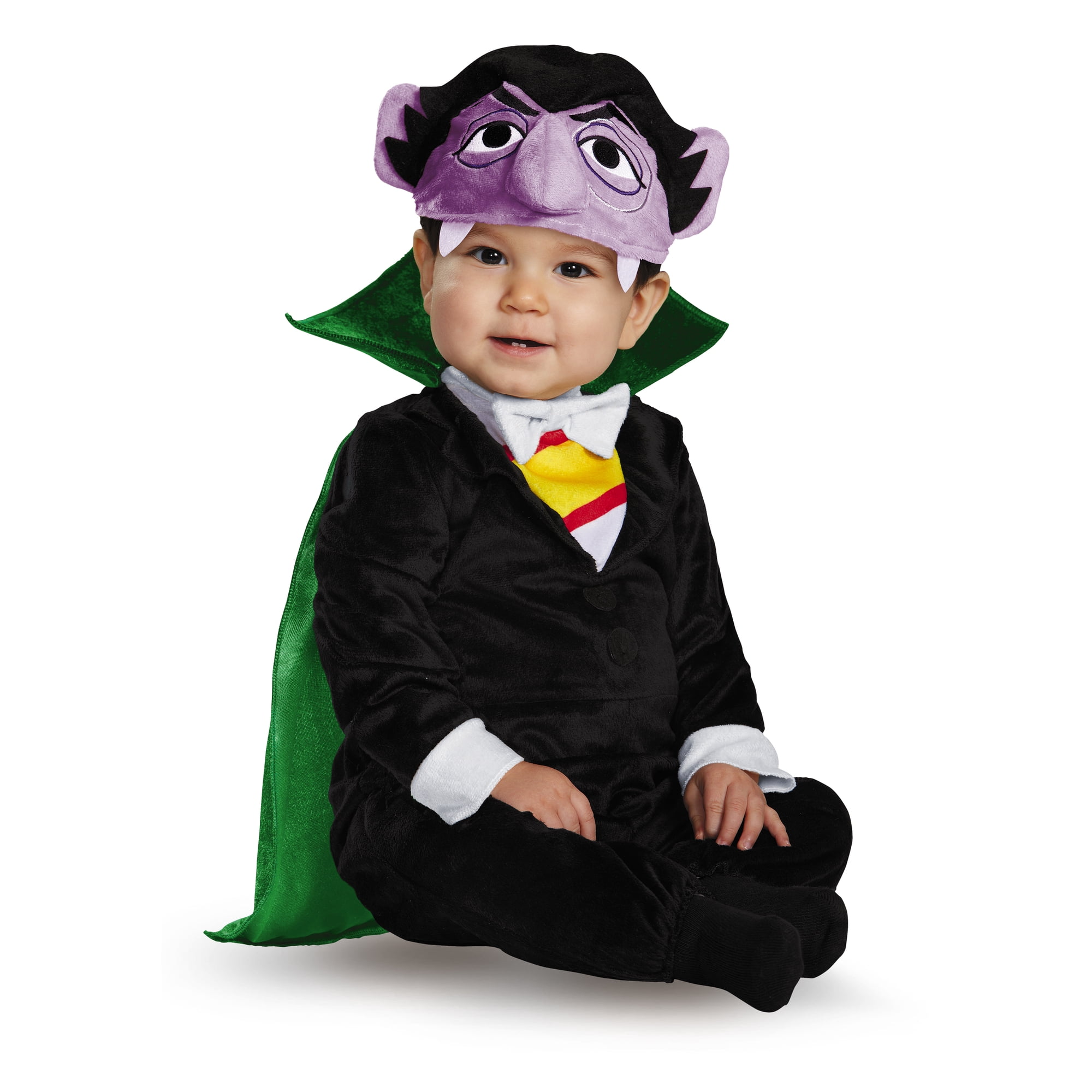 Sesame Street Count Deluxe Infant Costume by Disguise 86516