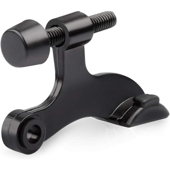 HOMOTEK Lot de 48 Goupilles de Charnière Noires, Bouchon de Porte Réglable de Luxe Robuste 2-1/2"x1-3/4, avec Embouts en Caoutchouc Noir