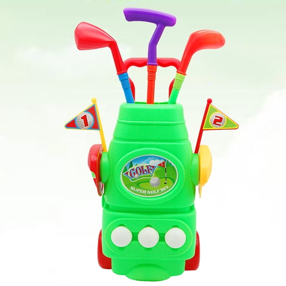 Minkissy Indoor Play Equipment Golf Set 1Set Sensory Toys for Toddlers Upper Limb Muscle Development