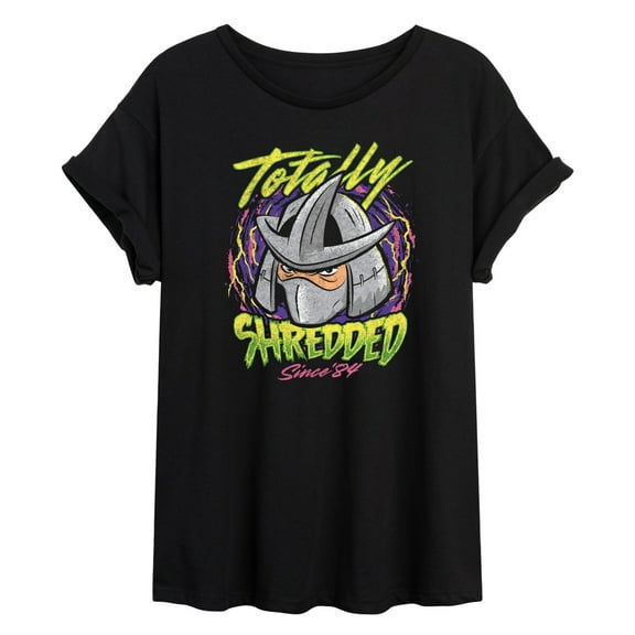 Teenage Mutant Ninja Turtles - Totally Shredded - Juniors Ideal Flowy Muscle T-Shirt