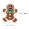thumbnail image 2 of NUOLUX 40Ud Adorno Gingerbread Man Para De Árbol Y Fiesta Navideña, 2 of 6