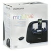 Memorex miniMove Boombox Mi3X - Boombox with Apple Dock cradle - black