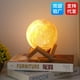 thumbnail image 4 of 3D Painted Moon Planet Light Bedroom Bedside Children's Hand-painted Graffiti Moon Atmosphere Night Light Starry Table Lamp, 4 of 5