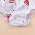 thumbnail image 7 of TAIAOJING Toddlers and Baby Girls' Swimsuit Bowknot Sunflower Watermelon Pineapple Print Ruffles Two Piece Swimwear Bikini With Hat Outfits Bathing Suit 18-24 Months, 7 of 7
