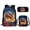 Baseball Lightning, variant on Binienty Floral Horse Backpack for Girls 10-12 Black School Bag with Lunch Box Pencil Bag Set of 3 Large Capacity Kids Rucksacks for Elementary Middle High School Students