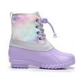 thumbnail image 6 of Apakowa Kids Girls Duck Boots Waterproof Rain Boot (Color : Purple, Size : 2 Little Kid), 6 of 9