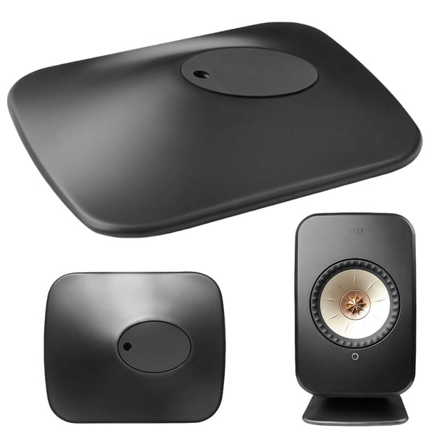 Soporte para Altavoz Estudio Escritorio Base Mesa Almohadilla Silicona Estable Ahorro Espacio KEF Lsxii