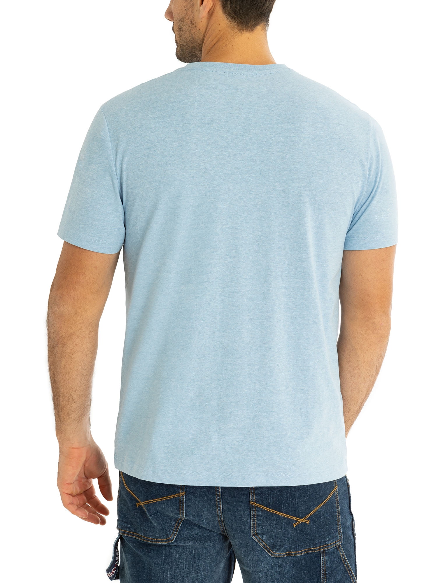U.S. Polo Assn. Men's Basic Short Sleeve V-Neck T-Shirt