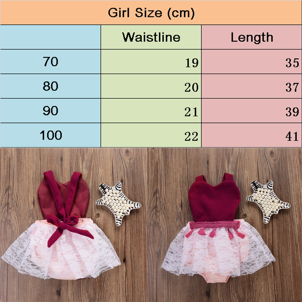 Toddlers Baby Girl Kid Birthday Party Princess Outfit Bow Tutu Skirt Dress Set
