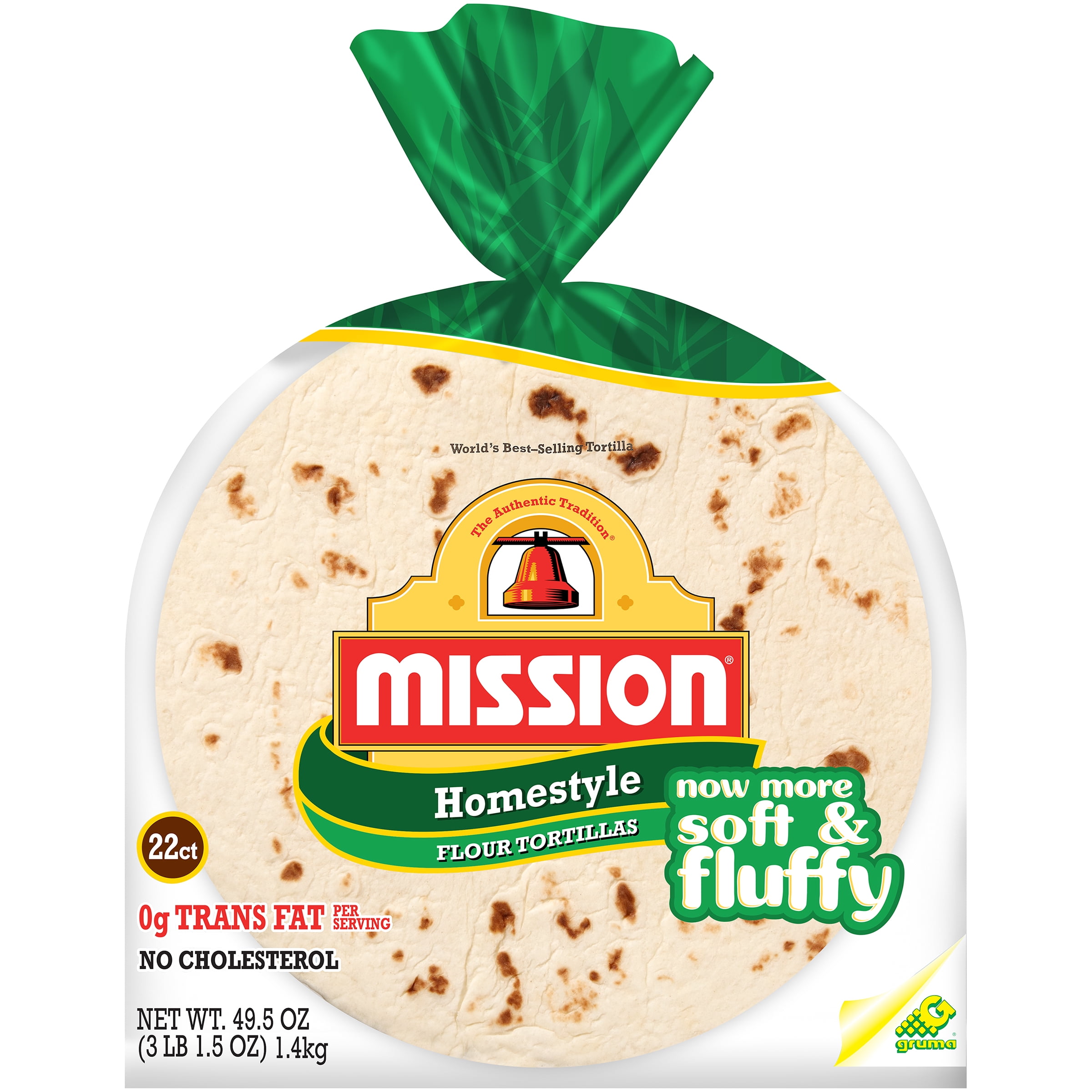 La Banderita 8 Inch Low Carb Soft Taco Wheat Tortillas, 8ct