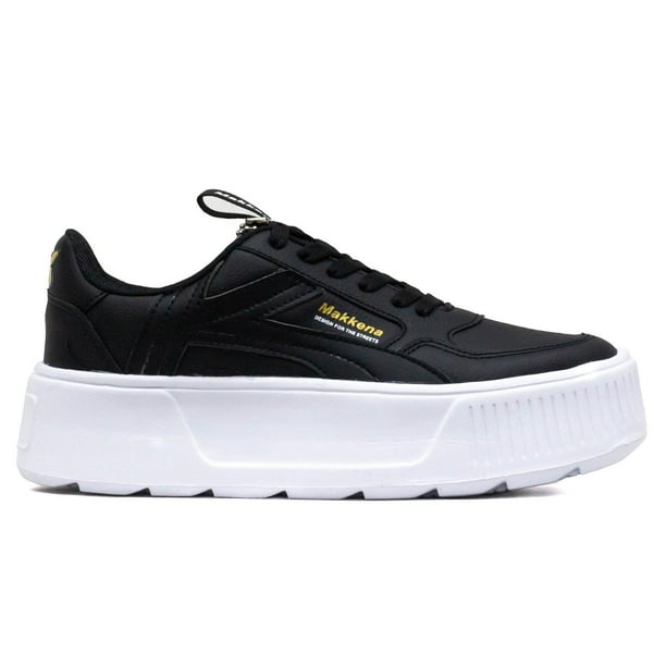 Tenis Para Mujer MAKKENA TENNIS 7030 negro 25.5