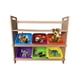 thumbnail image 1 of Juguetero Librero Organizador Infantil de MDF Natural Con 6 Charolas DECOMOBIL JUGUETERO, 1 of 5