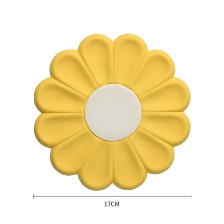 

Creativity Daisy Silicone Coaster Kitchen Table Placemats Heat Resistant Anti-scalding Mats Table Decoration Accessories Placemat