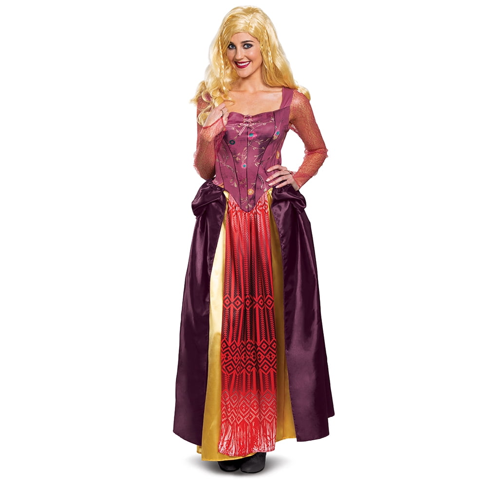 Disney's Hocus Pocus Adult Deluxe Sarah Halloween Costume Exclusive