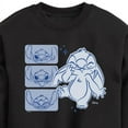 thumbnail image 3 of Disney - Lilo & Stitch - Sketch Drawing Of Stitch - Toddler & Youth Crewneck Fleece Sweatshirt, 3 of 5