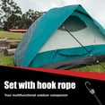thumbnail image 5 of Heavy Duty Bungee Cords With Hooks 10 Inch Weather Resistant Elastic Straps (black ), 5 of 9