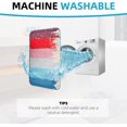 thumbnail image 4 of Bathroom Rug Mat Set of 2 Absorbent Machine Washable Non-Slip Bath Rugs Luxury Soft Microfiber Colorful Bath Mats for Bathroom Ki, 4 of 6