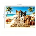 thumbnail image 3 of LEFXSMR 2027 Wall Calendar, Dogs Wall Calendar Planner, 11.22"x8.64" Spiral Bound 12 Monthly Calendar for Office Home Decor, 3 of 5