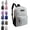 12 Assorted Color, variant on 24 Pack - 19'' Inch Deluxe Wholesale Backpacks in 6 Assorted Colors - Bulk Case of Bookbags