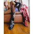 thumbnail image 4 of Botas Offlander Para  Hombre  Estilo Huesos Bordados T28 Offlander 200negropielsH, 4 of 4
