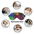 thumbnail image 4 of Rocae Bright Universe for Mask for Women Men, Luxury Eye Cover Eye Shade with Adjustable Strap for Travel, Nap, Meditation, 4 of 7