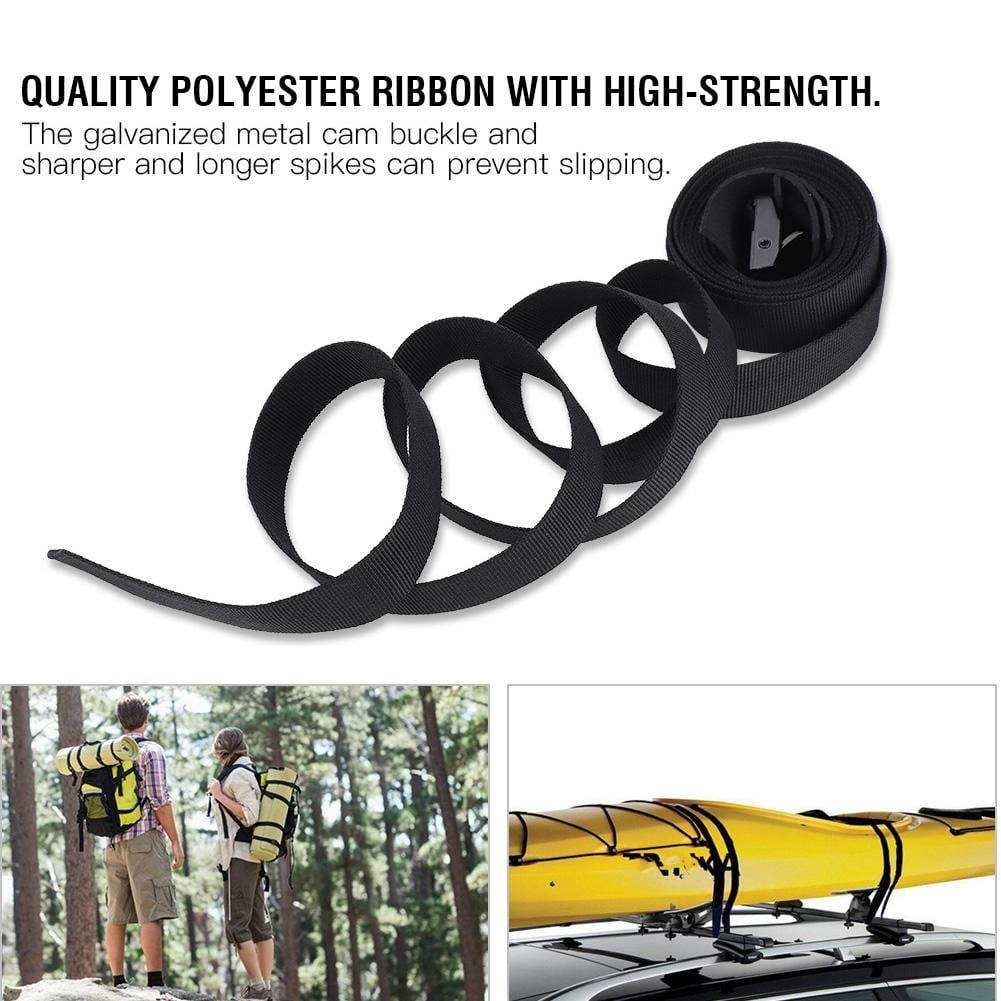 2pcs/Set Outdoor Lashing Tie Surfboard Kayak Roof Rack Cam Buckle Strap Tie Down Strap Top Rack for Binding Snowboard Cam Buckle Lock Canoe Kayak Surfboard 2pcs/Set Outdoor Lashing Tie Surfboard Kayak Roof Rack Cam Buckle Strap Tie Down Strap Top Rack for Binding Snowboard Cam Buckle Lock Canoe Kayak Surfboard
