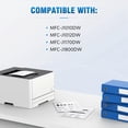 thumbnail image 2 of Cartuchos de tinta ALLWORK LC401XL LC401 para Brother MFC-J1010DW, 2 of 7