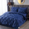 thumbnail image 2 of 8 Piece King Comforter Set Bed in A Bag - with Comforters, Sheets, Pillowcases & Shams, 2 of 6