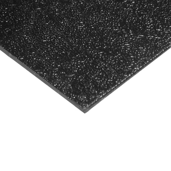 ABS Sheet 1/8" x 24" x 48" - Black (Haircell Textured) c
