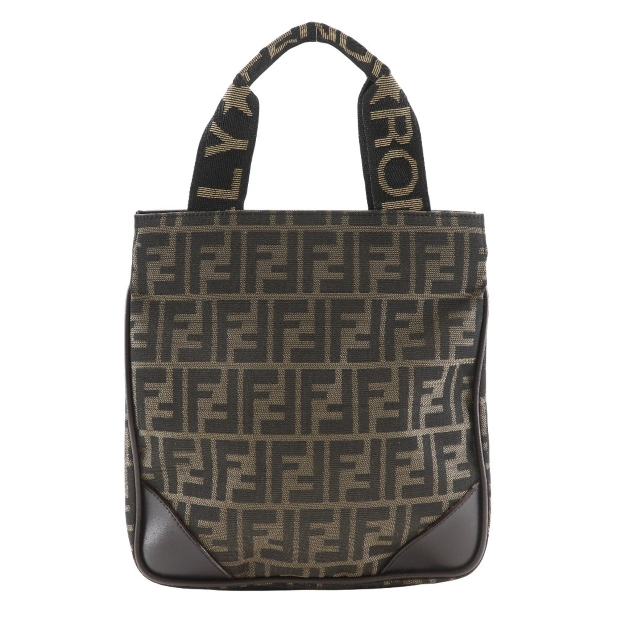 Pre-Owned FENDI Backpack/Daypack Zucca Pattern Canvas x  display picture 1