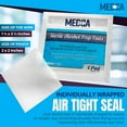 thumbnail image 5 of MEDca Wipes Sterile Alcohol Prep Antiseptic Sanitizer Swab Cotton 1 Pads, 2-Ply Box 1000., 5 of 9