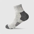 thumbnail image 3 of SGFCWSX Athletic Ankle Socks,Breathable Hiking Mid-calf Deodorizing Gray Free Size, 3 of 4
