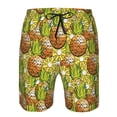 thumbnail image 4 of Kdxio Tropical Summer Fruit Pattern Mens Casual Shorts - Drawstring Summer Beach Sports Shorts for Men, 4 of 9