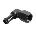 thumbnail image 2 of 6AN Female Swivel Barb Fitting 90 Degree Quick Connect Fuel Line Adapter to 9.5mm, 2 of 6