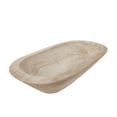 thumbnail image 1 of Bandeja de almacenamiento decorativa,Cuenco de madera para masa para centro de mesa para hacer velas,Bandeja rústica decorativa de madera hecha a mano para servir,Bandeja de Color de la madera, 1 of 6